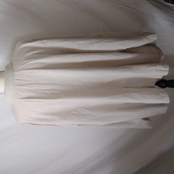 AVENUE WOMEN OVERSIZED DOUBLE BREASTED BLAZER LINEN BLEND - Picture 5 of 11